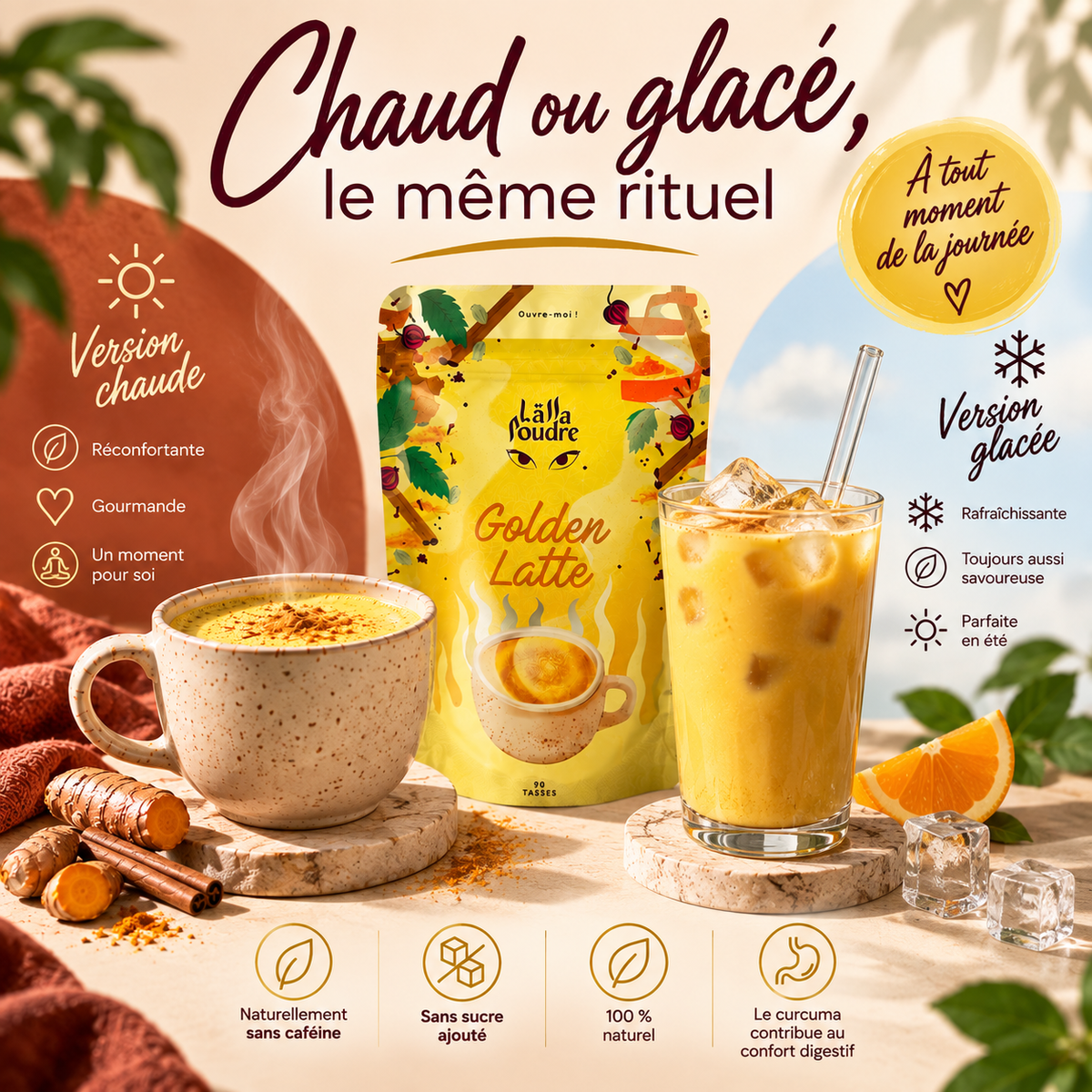 Golden Latte au curcuma